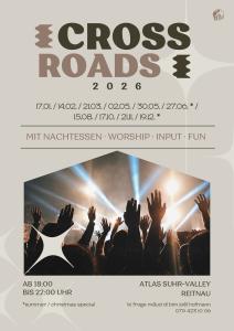 Crossroads Flyer 2026 Hochformat